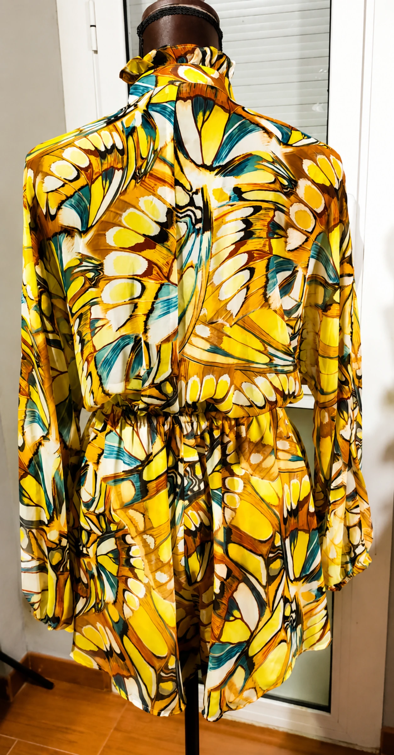 Robe Marciano by Guess Original Imprimé Papillon Taille M Comme Neuve – photo 10